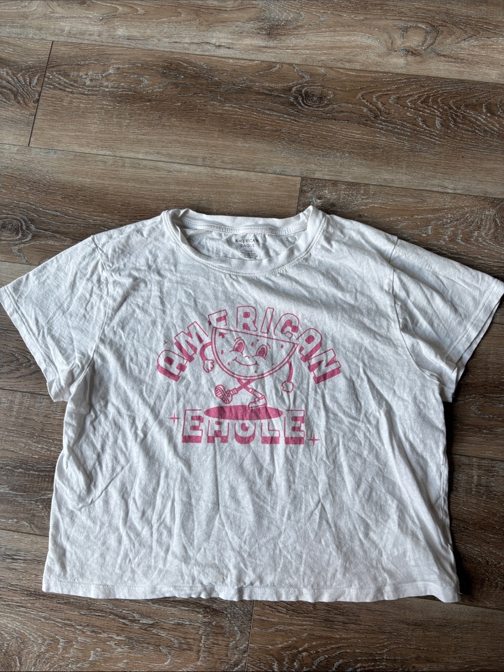 American Eagle Large Cropped T